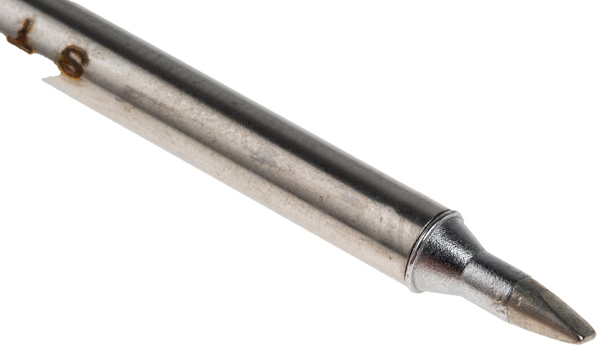 sttc-137 Metcal STTC 1.78 mm Chisel 9.9 mm Soldering Iron Tip for use with MX-500 and MX-5000 Systems, MX-RM3E and MX-H1-AV
