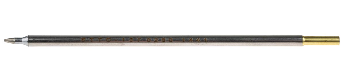 sttc-137 Metcal STTC 1.78 mm Chisel 9.9 mm Soldering Iron Tip for use with MX-500 and MX-5000 Systems, MX-RM3E and MX-H1-AV