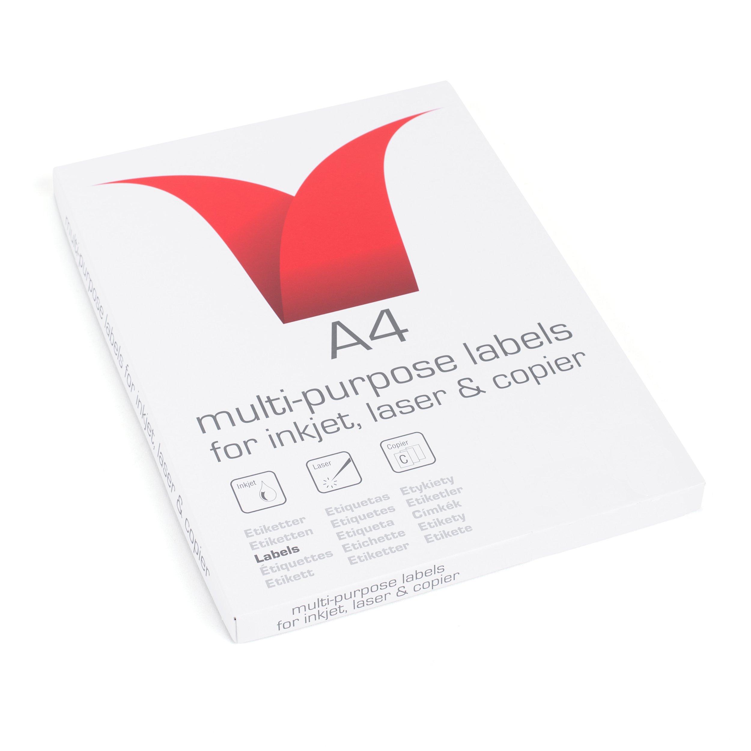 Stampiton White Adhesive Multi Purpose Label Sheet