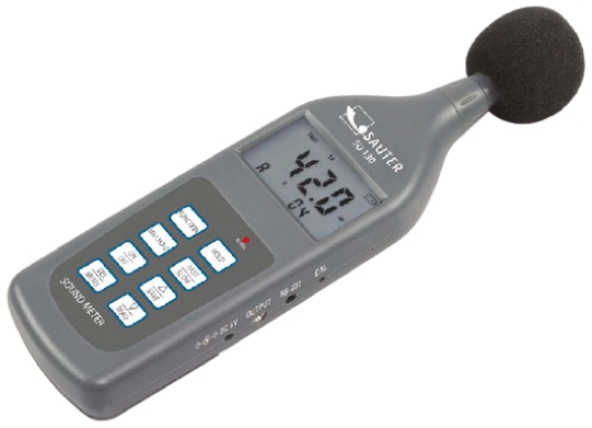 Sauter  SU 130  Sound Level Meter 30 dB to 130 dB