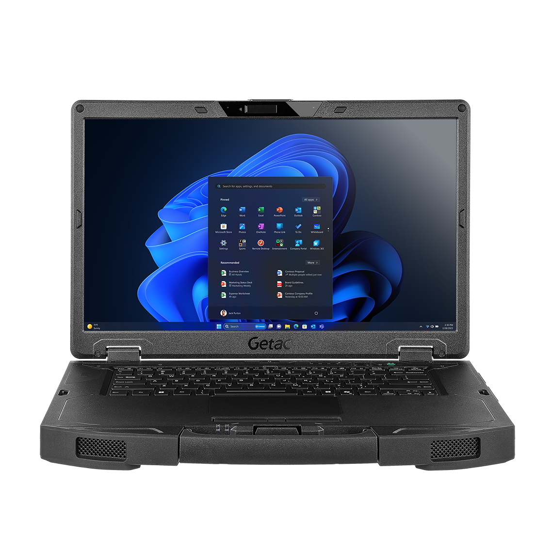 Getac 396.24 mm Windows 11 Pro Laptop