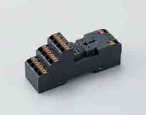 Idec SU 8 Way 300V ac DIN Rail Relay Socket, for use with RU2