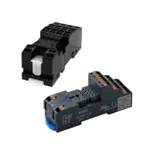 Idec SU 14 Way 300V ac DIN Rail Relay Socket, for use with RU4