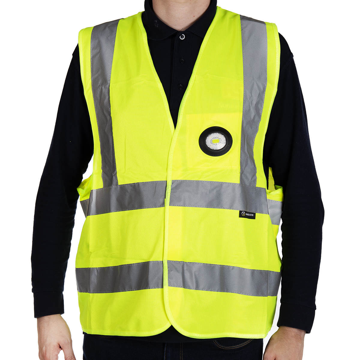 sv-01yxl Unilite Orange, Yellow Hi Vis Vest, XL