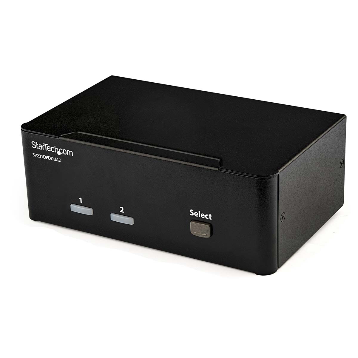 StarTech.com 2 Port 2 Displays USB DisplayPort KVM Switch 3.5 mm Stereo 3840 x 2160 pixel Maximum Resolution