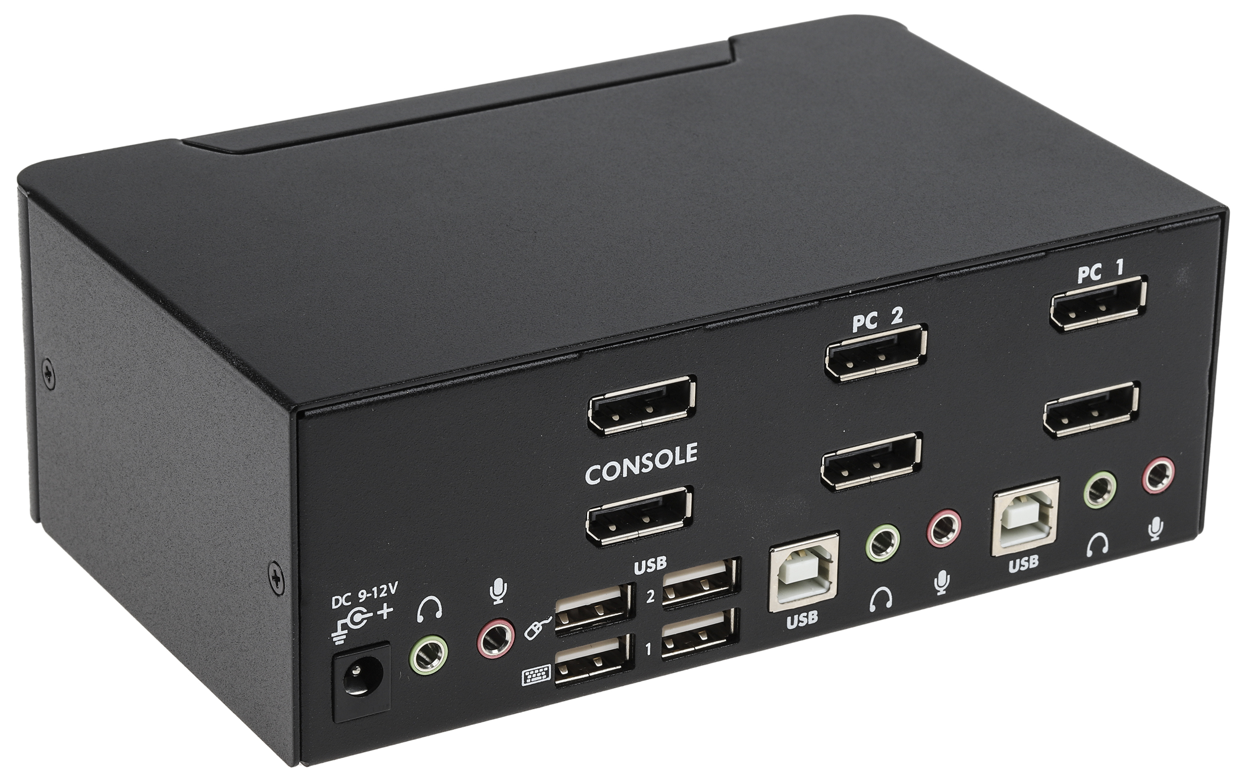 sv231dpddua StarTech.com 2 Port 2 Displays USB DisplayPort KVM Switch 3.5 mm Stereo 2560 x 1600 pixel Maximum Resolution