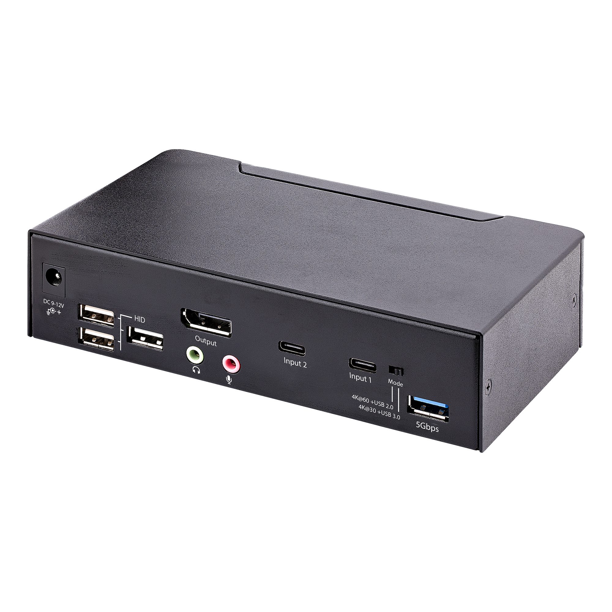 sv231dpuca StarTech.com 2 Port 1 Displays USB DisplayPort KVM Switch 3.5 mm Stereo 5120 x 1440 pixel Maximum Resolution