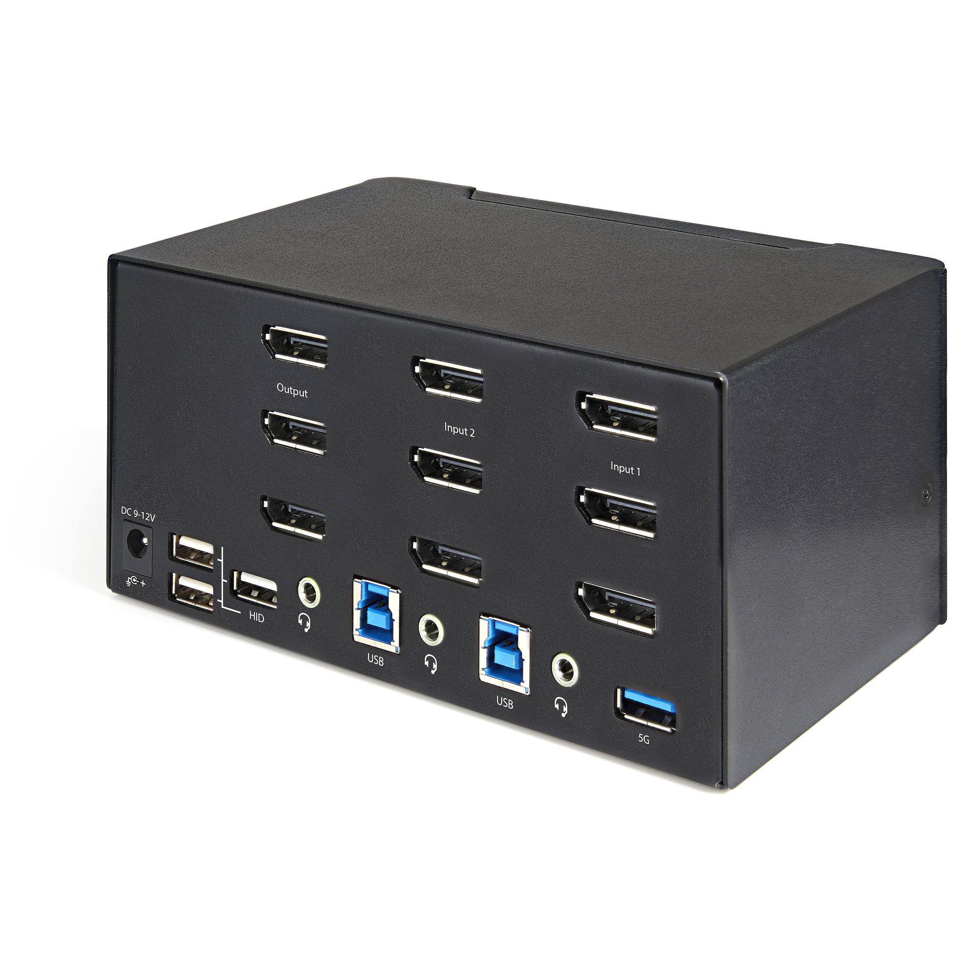 sv231tdpu34k StarTech.com 2 Port 3 Displays USB DisplayPort KVM Switch 3.5 mm Stereo 3480 x 2160 pixel Maximum Resolution
