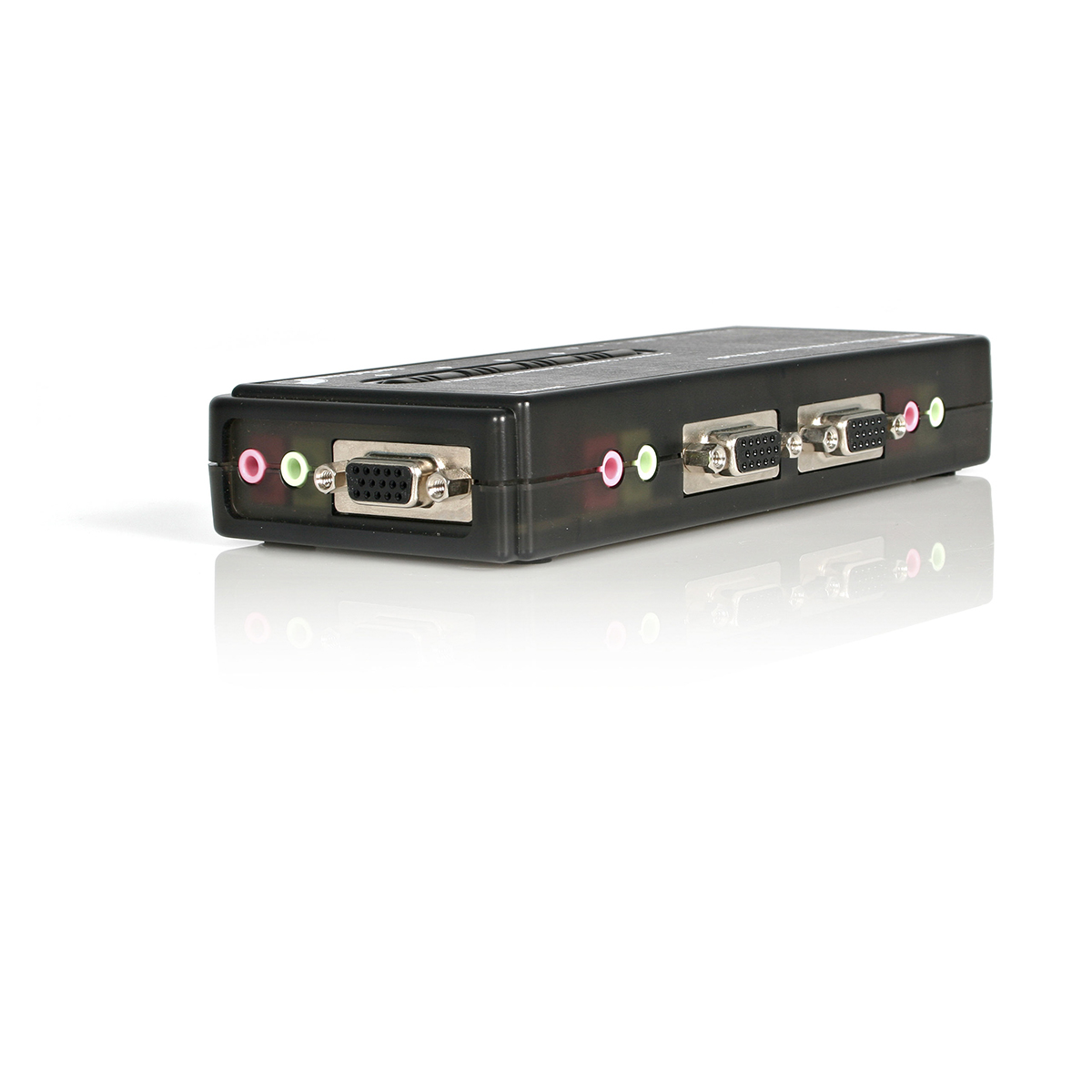 sv411kusb StarTech.com 4 Port 1 Displays USB VGA KVM Switch 3.5 mm Stereo 2048 x 1536 pixel Maximum Resolution