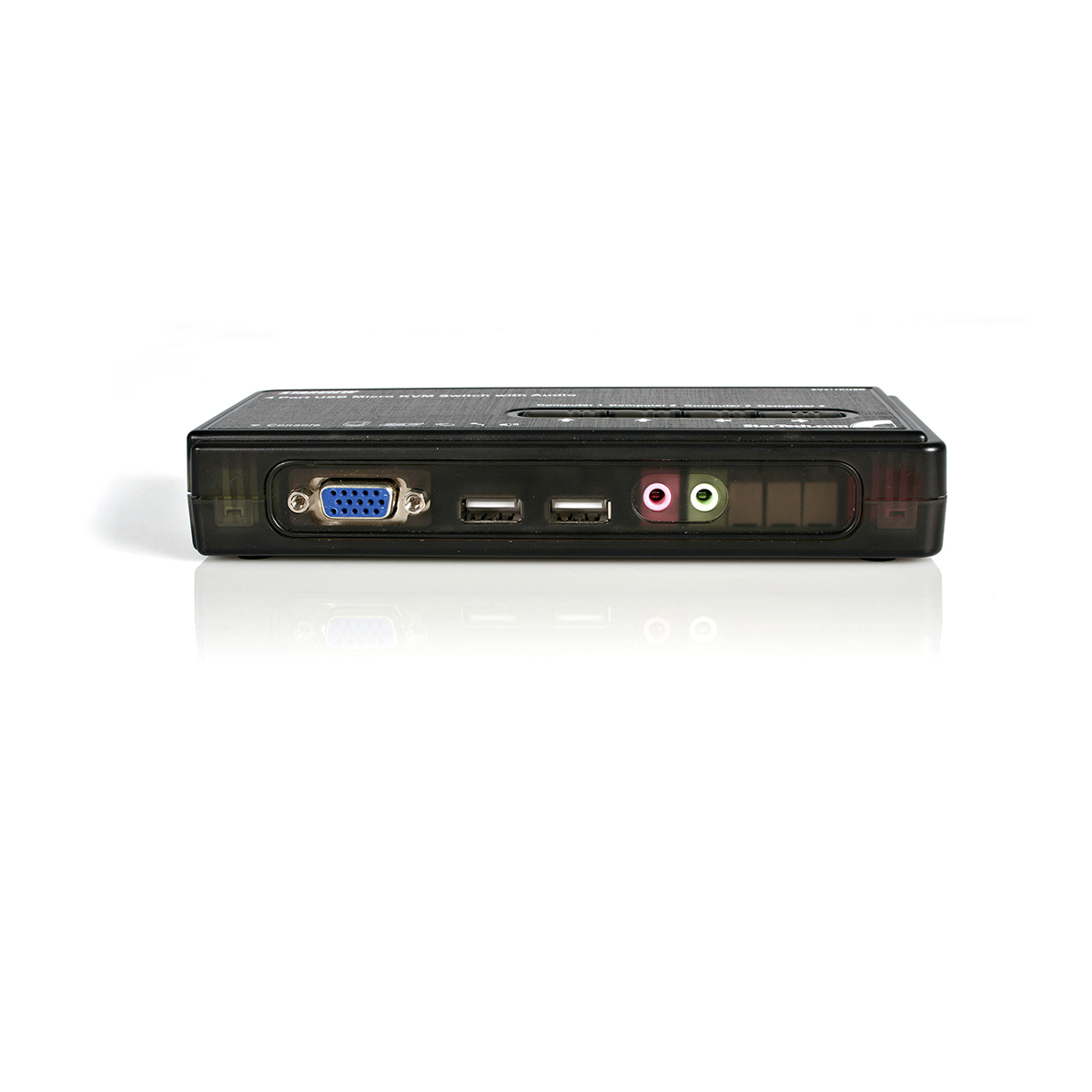 sv411kusb StarTech.com 4 Port 1 Displays USB VGA KVM Switch 3.5 mm Stereo 2048 x 1536 pixel Maximum Resolution