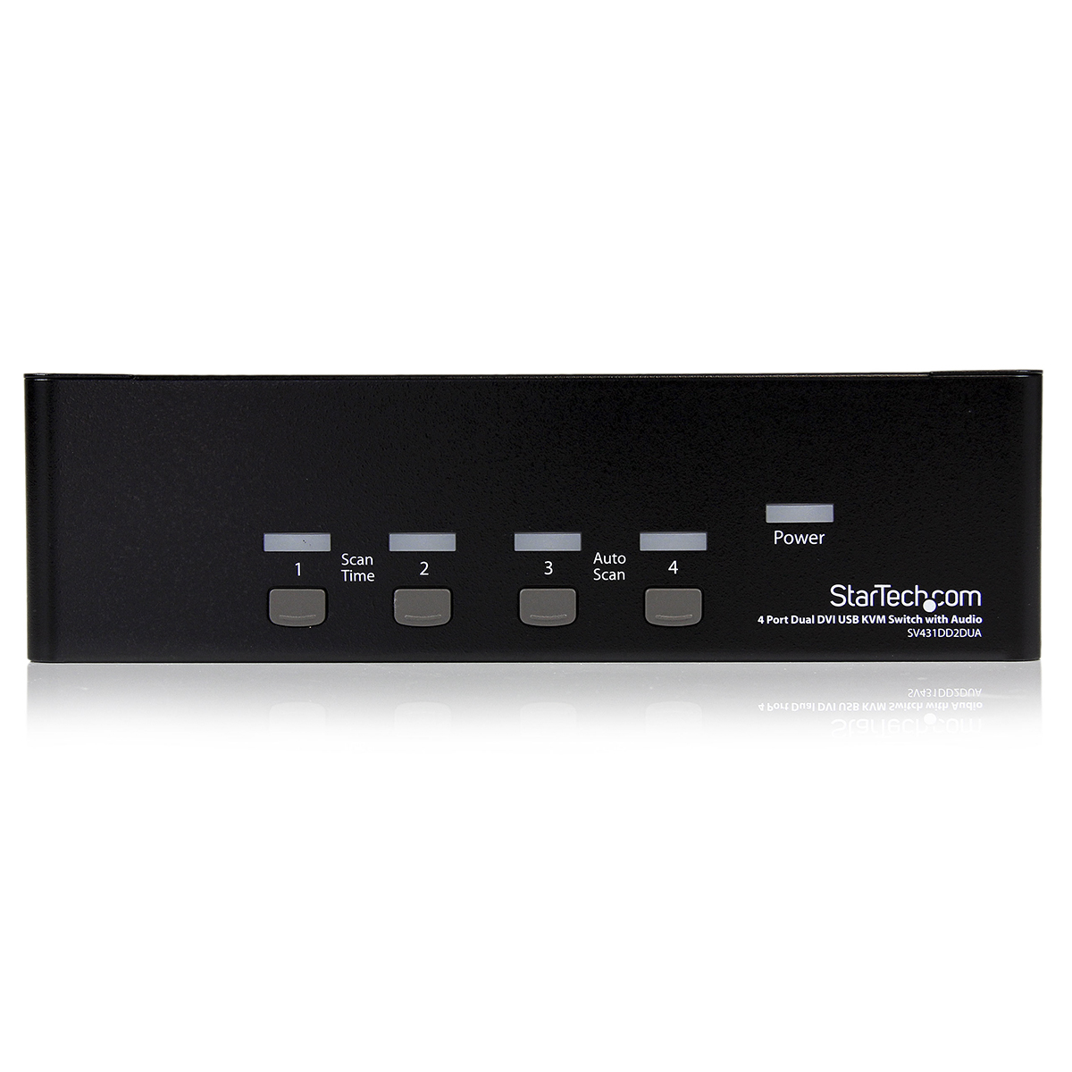 sv431dd2dua StarTech.com 4 Port 2 Displays USB DVI KVM Switch 3.5 mm Stereo 1920 x 1200 pixel Maximum Resolution