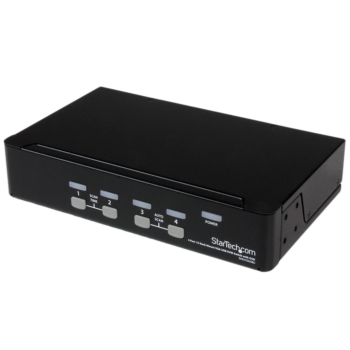 StarTech.com 4 Port 1 Displays USB VGA KVM Switch 1920 x 1440 pixel Maximum Resolution