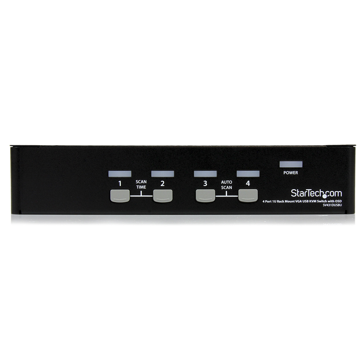 sv431dusbu StarTech.com 4 Port 1 Displays USB VGA KVM Switch 1920 x 1440 pixel Maximum Resolution