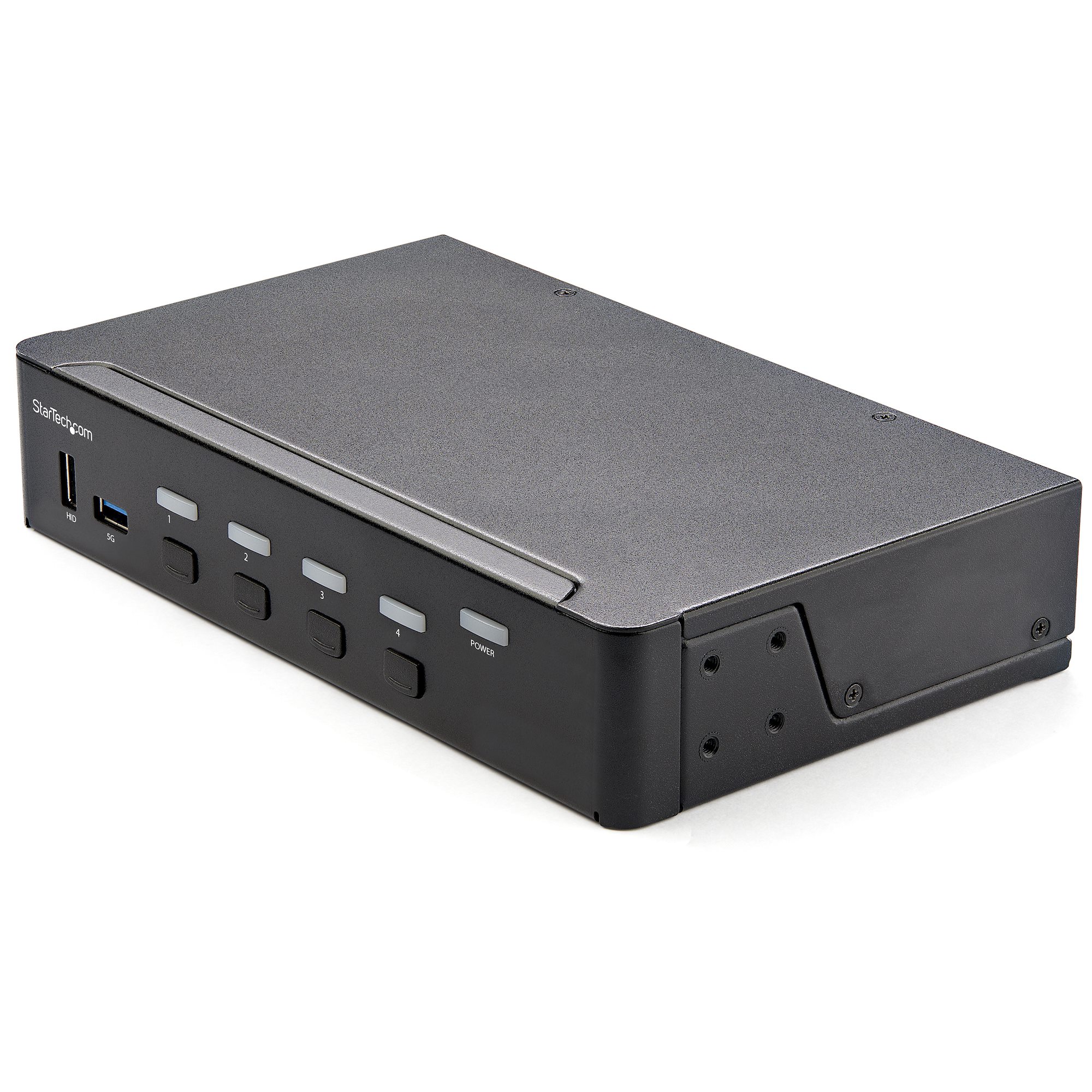 StarTech.com 4 Port 1 Displays USB HDMI KVM Switch 3.5 mm Stereo 3840 x 2160 pixel Maximum Resolution