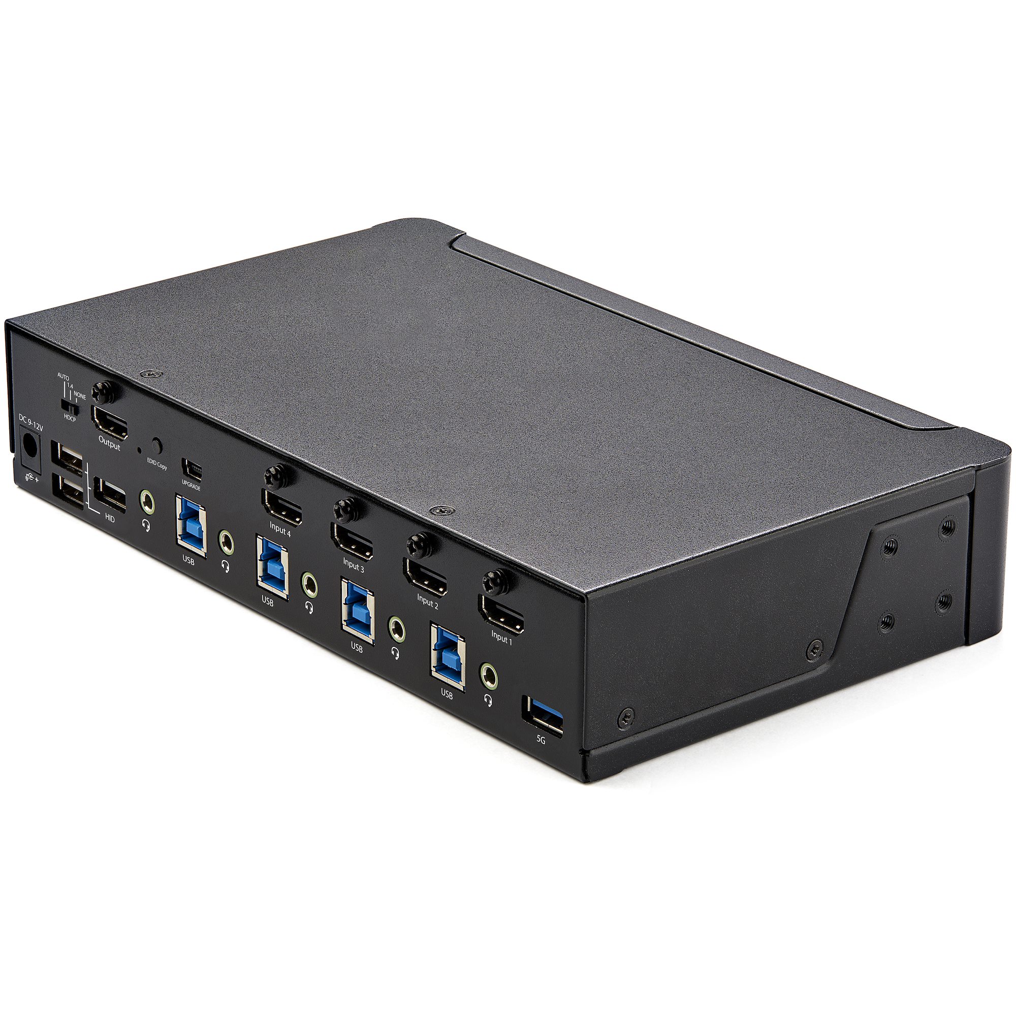 sv431hu34k6 StarTech.com 4 Port 1 Displays USB HDMI KVM Switch 3.5 mm Stereo 3840 x 2160 pixel Maximum Resolution