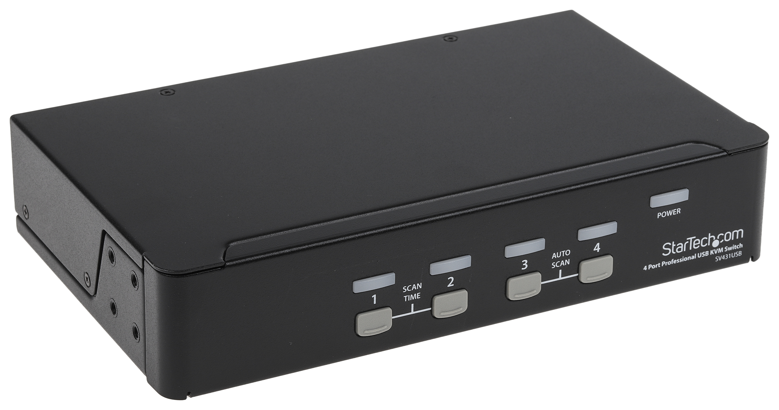 StarTech.com 4 Port 1 Displays USB VGA KVM Switch 1920 x 1440 pixel Maximum Resolution