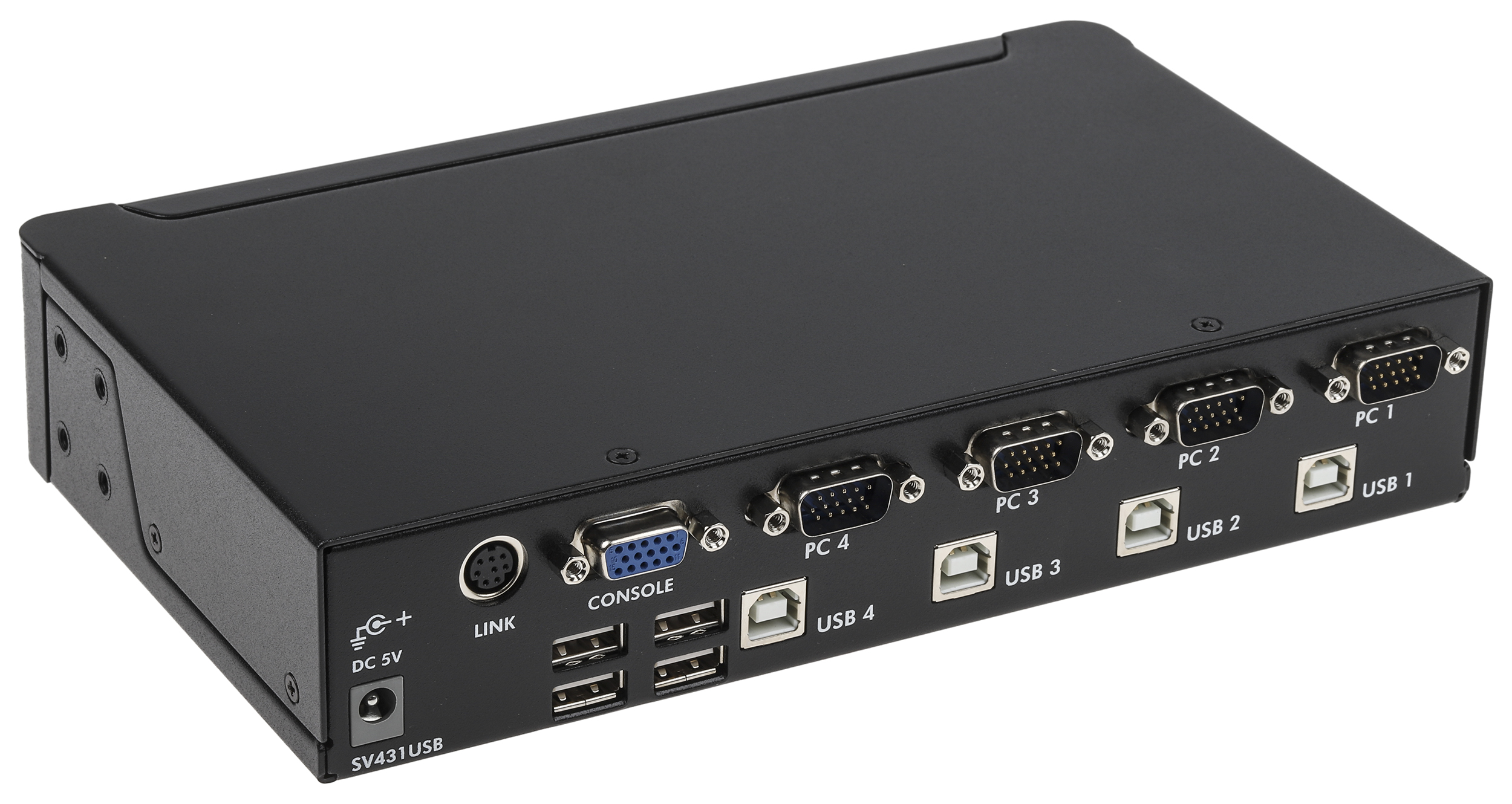 sv431usb StarTech.com 4 Port 1 Displays USB VGA KVM Switch 1920 x 1440 pixel Maximum Resolution