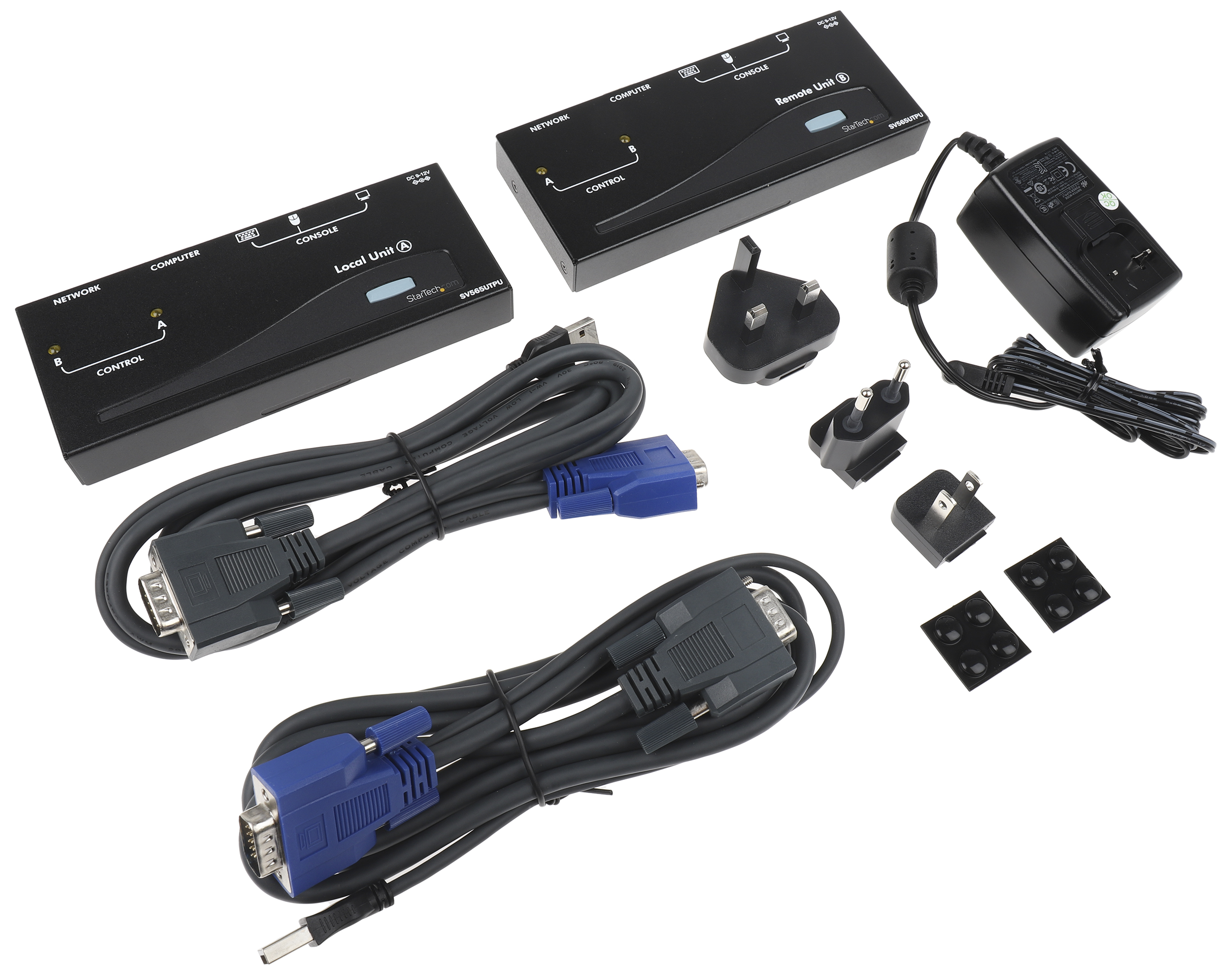 sv565utpugb StarTech.com 1 USB Extender Pair VGA over Catx KVM Extender 150 m