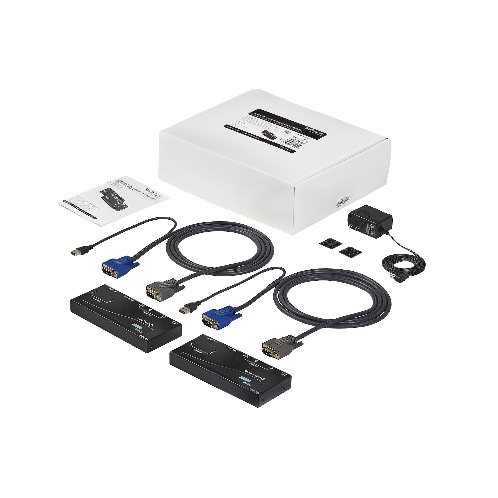 sv565utpugb StarTech.com 1 USB Extender Pair VGA over Catx KVM Extender 150 m