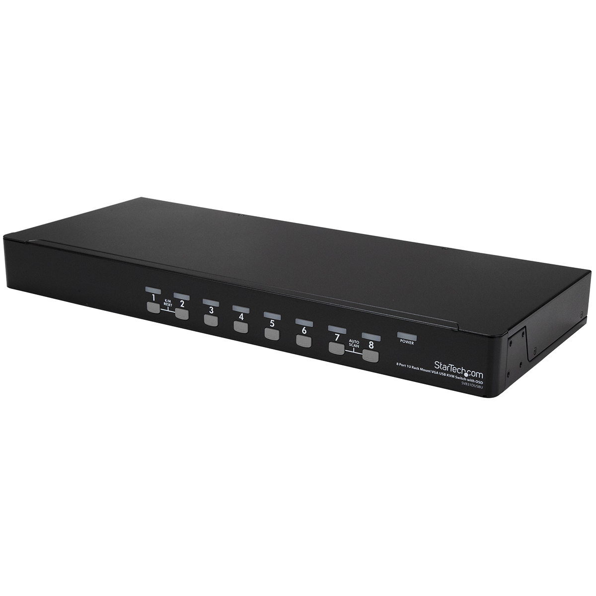 StarTech.com 8 Port 1 Displays USB VGA KVM Switch 1920 x 1440 pixel Maximum Resolution