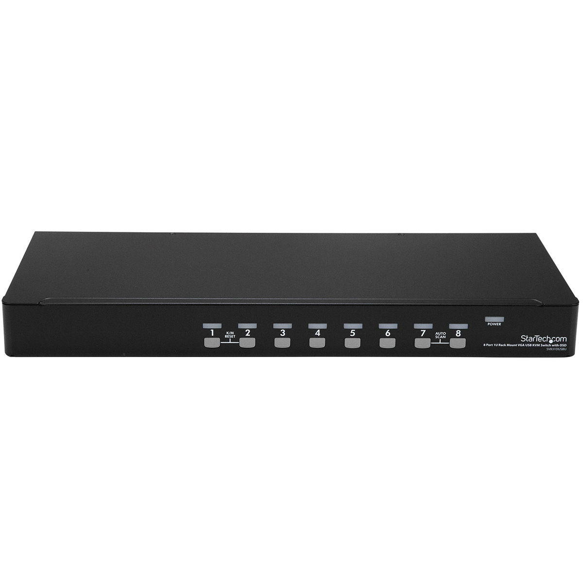 sv831dusbuk StarTech.com 8 Port 1 Displays USB VGA KVM Switch 1920 x 1440 pixel Maximum Resolution