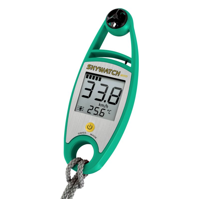 Instruments Direct Impeller Anemometer, Measures Air Flow, Temperature, Air Velocity, 114.954 m/h
