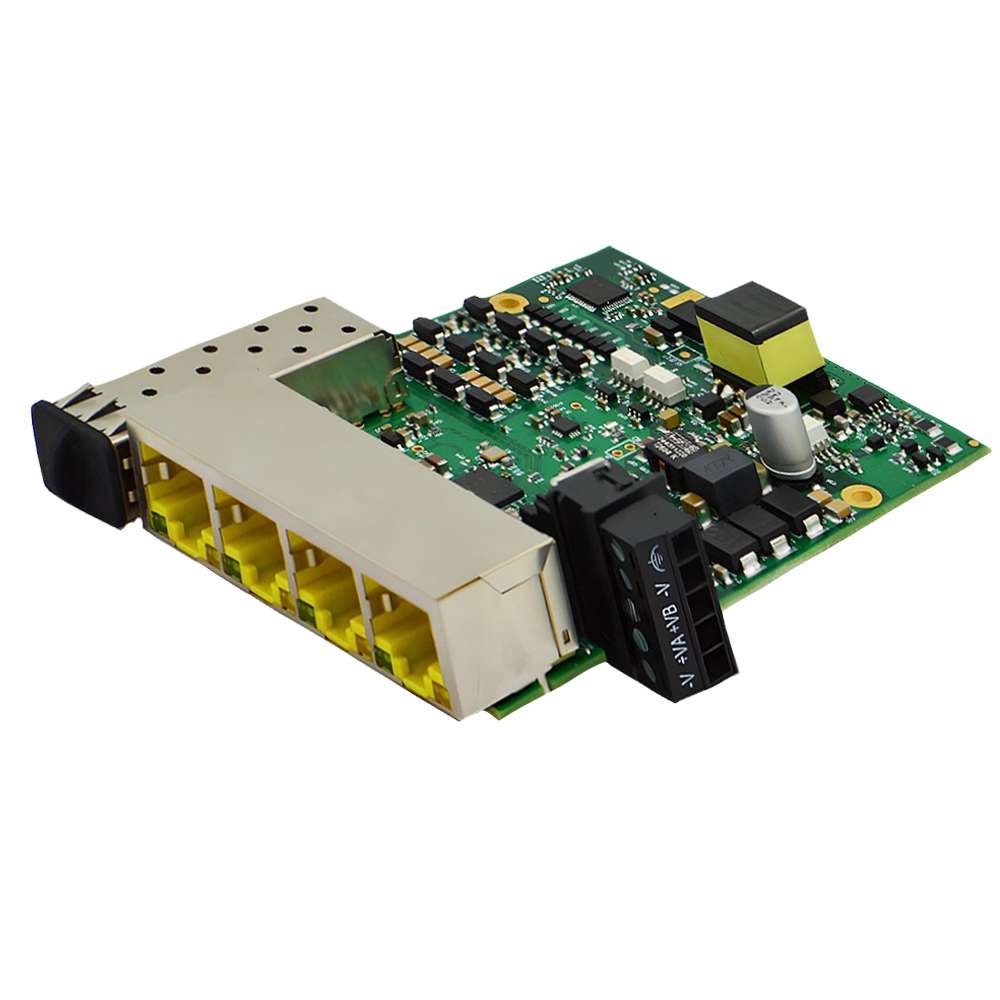 Brainboxes SW-195 Unmanaged 4 Port Ethernet Switch Power Over Ethernet