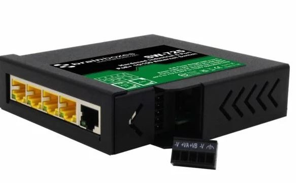 Brainboxes Unmanaged 5 Port Ethernet Switch Power Over Ethernet