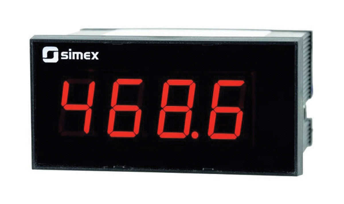 Simex SWE-94 LED Digital Panel Multifunction Meter for AC/DC Voltage,  45 mm  x 91 mm