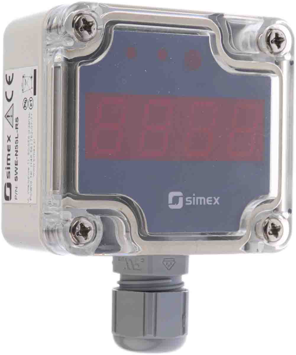 Simex SWE-N55L LED Digital Panel Multifunction Meter for Current