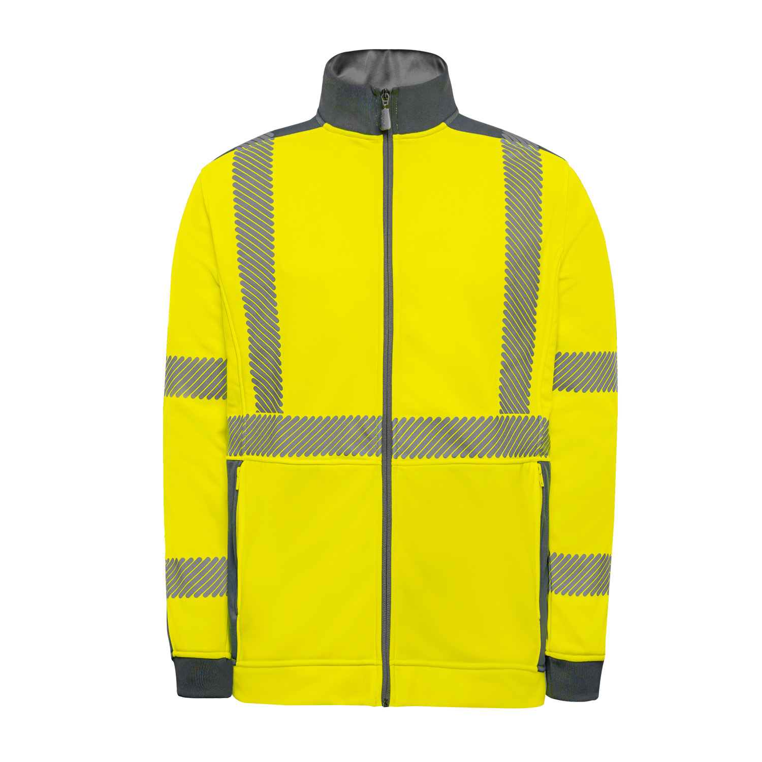 T2S RODRIGUES Yellow Unisex Hi Vis Jacket, 2XL