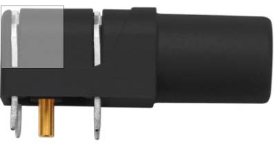 Schutzinger Black Female Banana Socket, 4 mm Connector, Solder Termination, 1000V, 24A, Gold Plating
