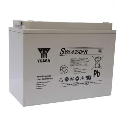 Yuasa 12 V Lead Acid Battery, 140 Ah, 173mm x 272 mm x 173 mm