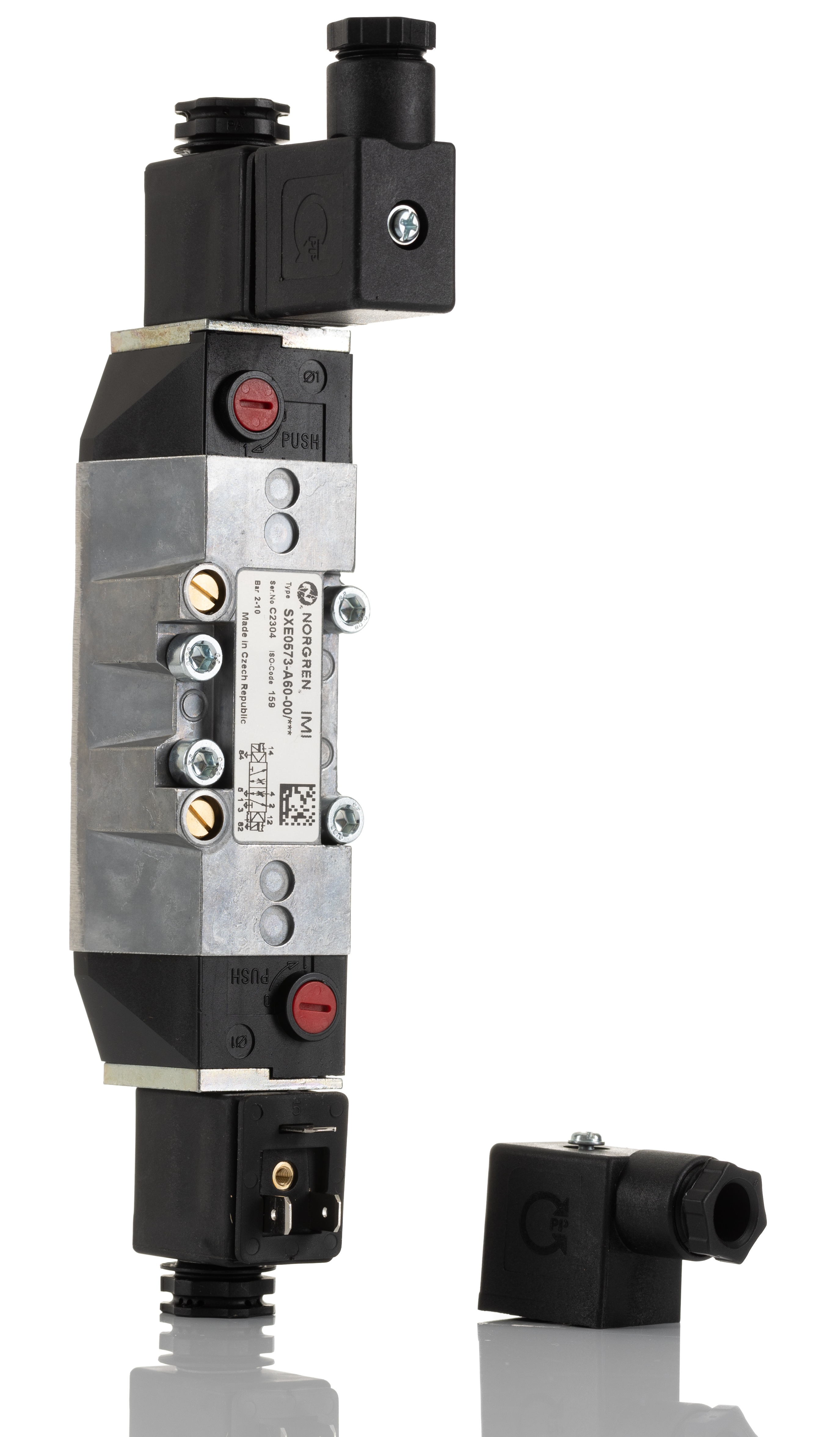 Norgren Pneumatic Solenoid Valve - 5/2 Solenoid G SXE  Series 110V ac