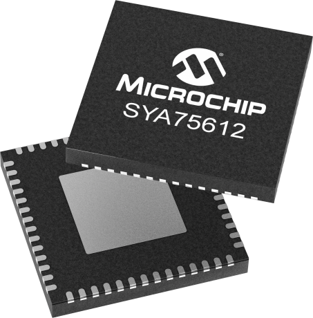 Microchip SYA75612TWL-TRVAO Clock Buffer 56-Pin VQFN