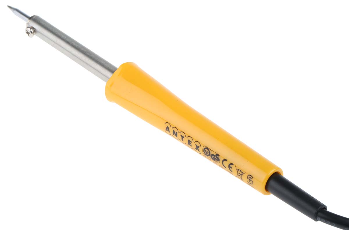 syn342a Antex Electronics Electric Soldering Iron, 230V, 30 W, for use with Antex Soldering Stations