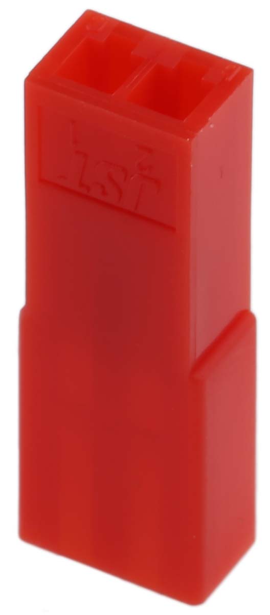 syr-02t JST RCY Connector Series Straight Cable RCY Socket Housing, 2-Contact, 1 Row, 2.5 mm Pitch Crimp