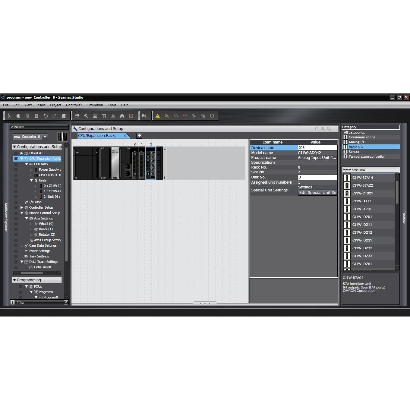 Omron Sysmac Studio Drive Edition Programming Software Software