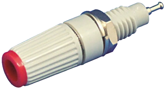Sato Parts Red Female Banana Socket, 4 mm Connector, Solder Termination, 125V, 10A