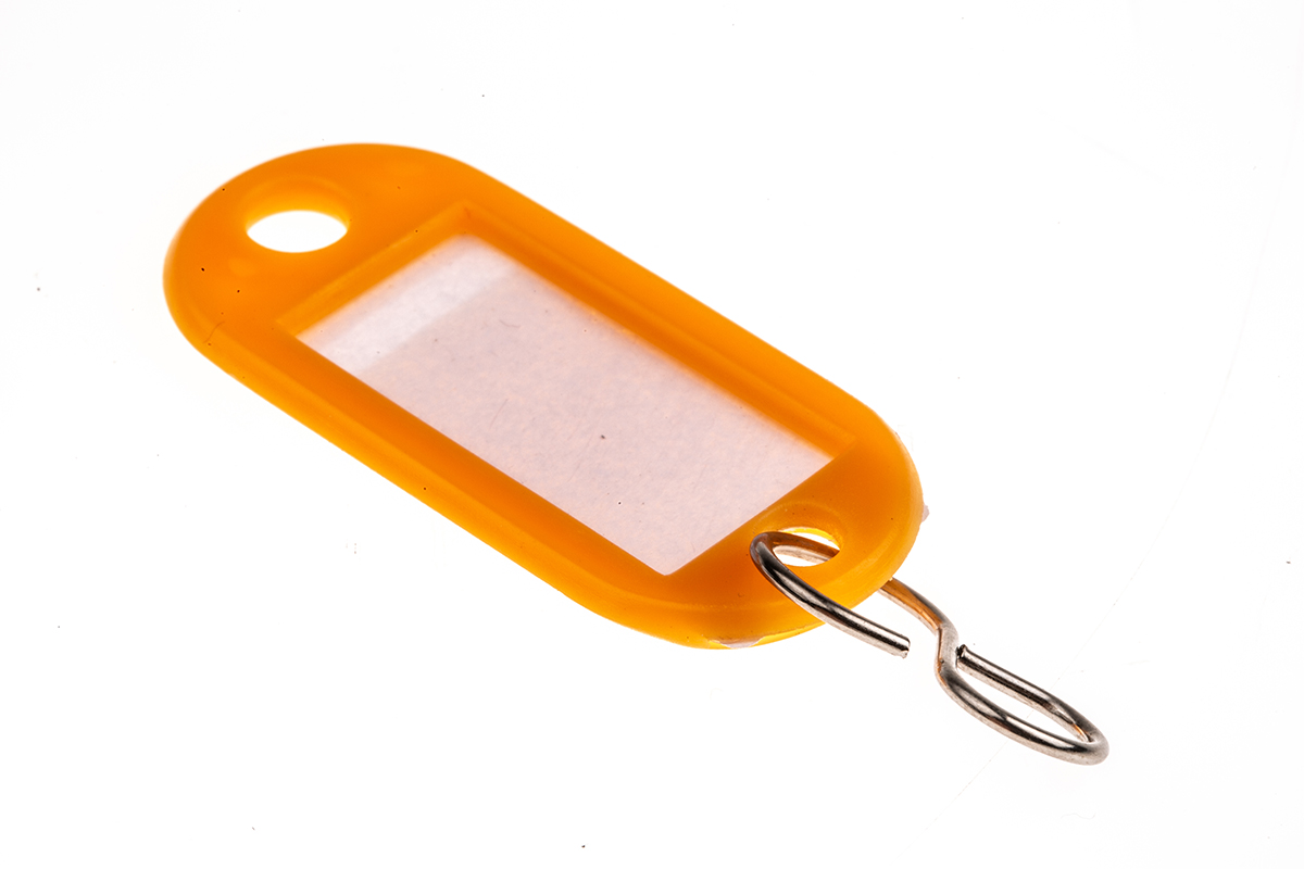 t00454 Rottner Comsafe Plastic Key Tag Key Tag