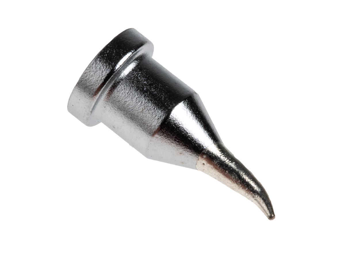 Weller LT 1X 0.4 mm Bent Conical 13 mm Soldering Iron Tip for use with WSFP/WSP80/WP80/WXP80, LR21/TCPS last generation