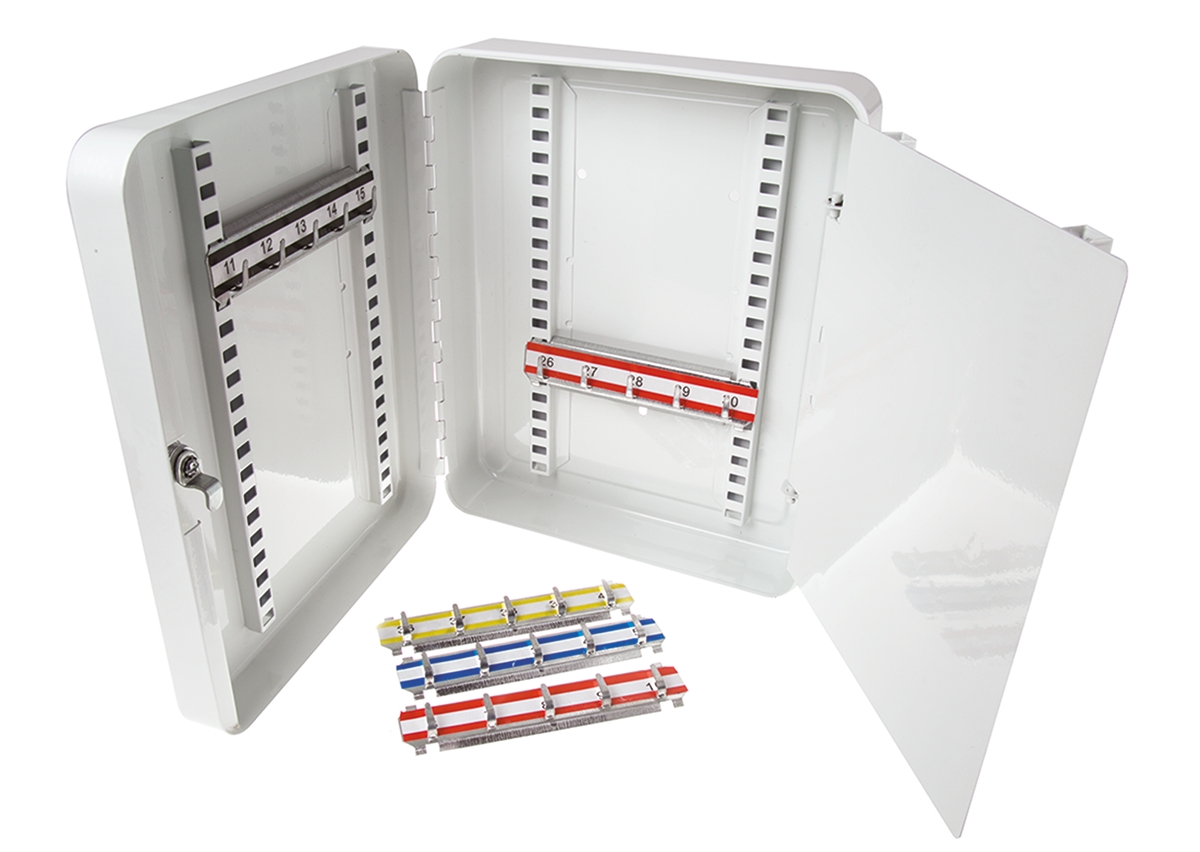 t03130 Rottner Comsafe T03130 Grey Steel Key Cabinet Wall