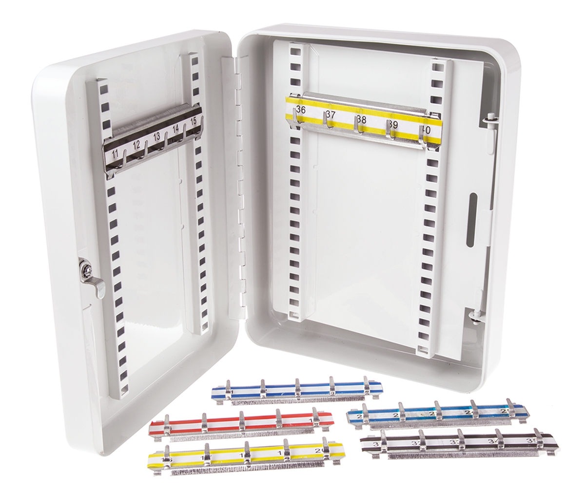 t03130 Rottner Comsafe T03130 Grey Steel Key Cabinet Wall