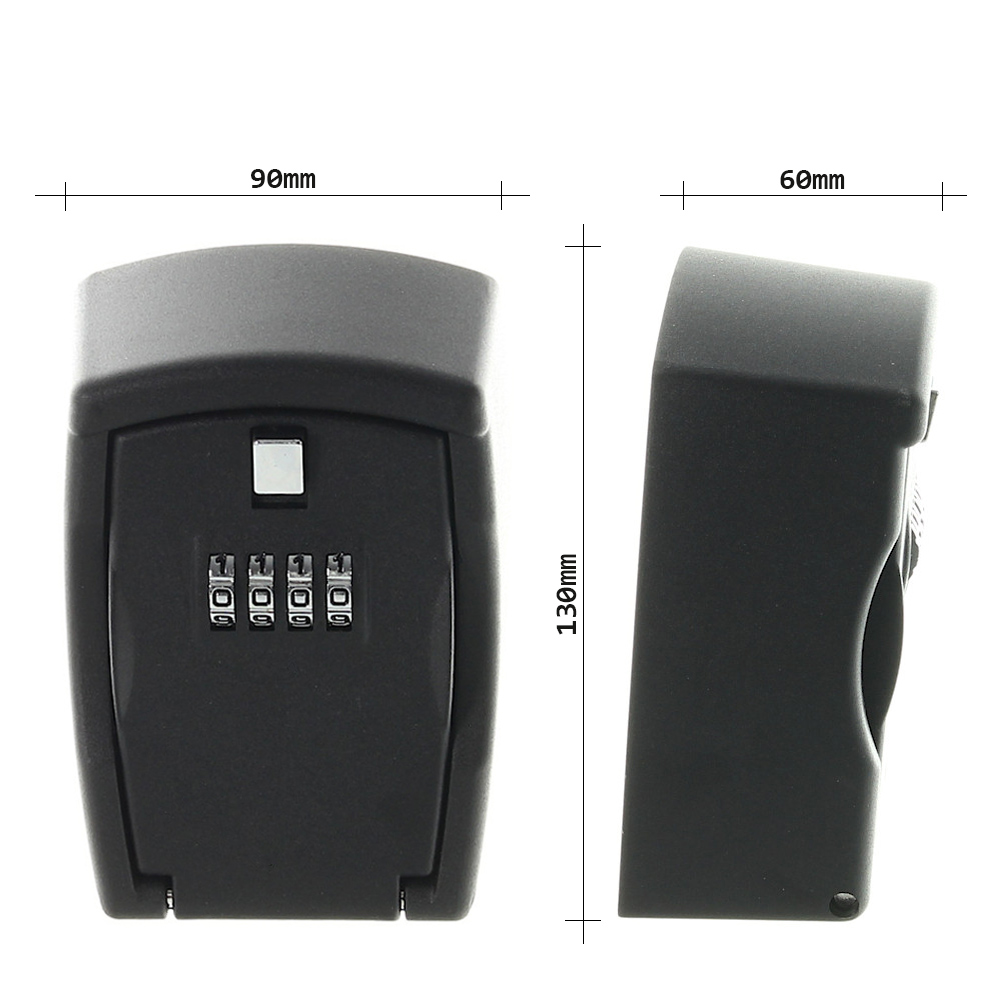t05790 Rottner Comsafe T05790 Black Steel Key Cabinet Wall