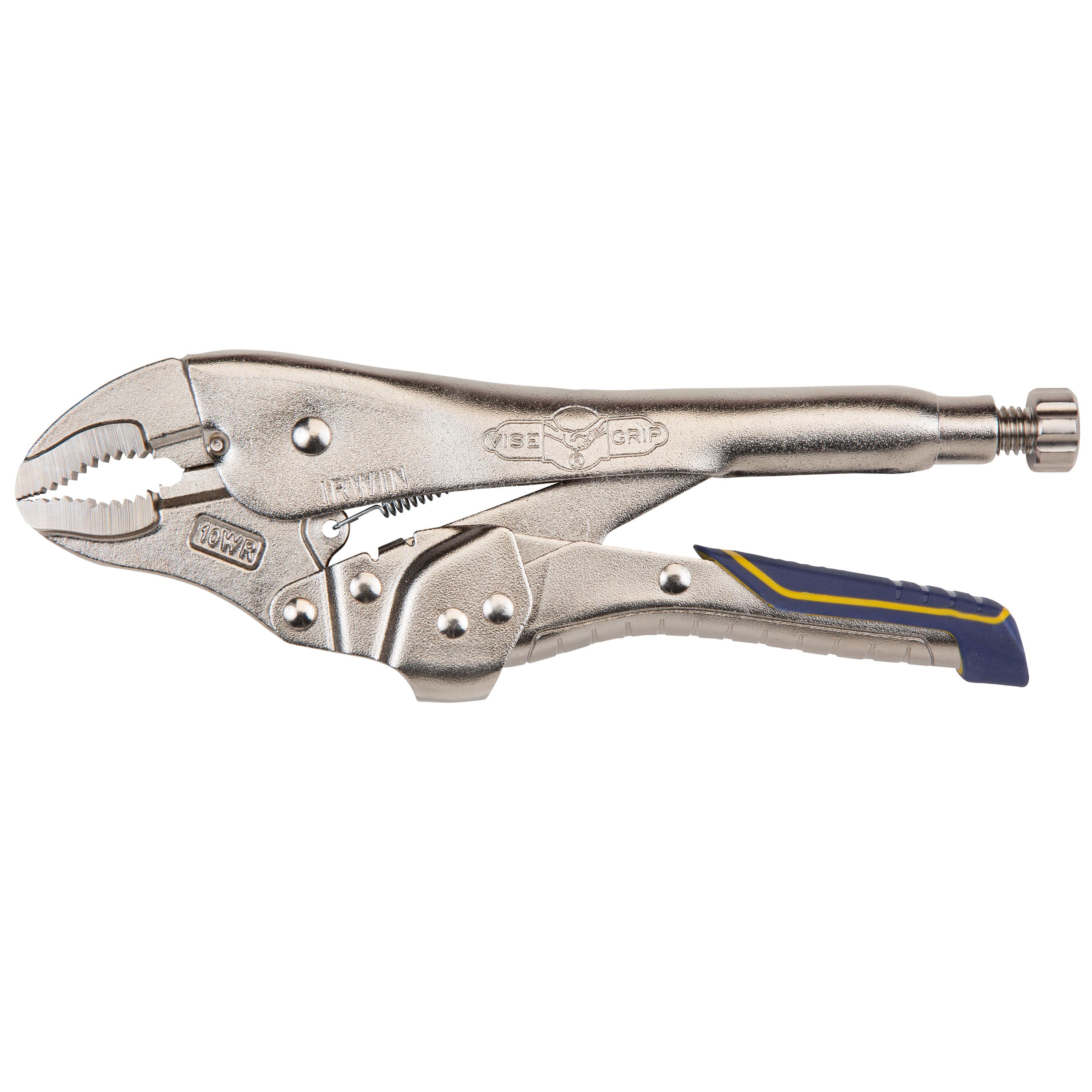Irwin 1-Piece Locking Plier Curved, 250mm Overall