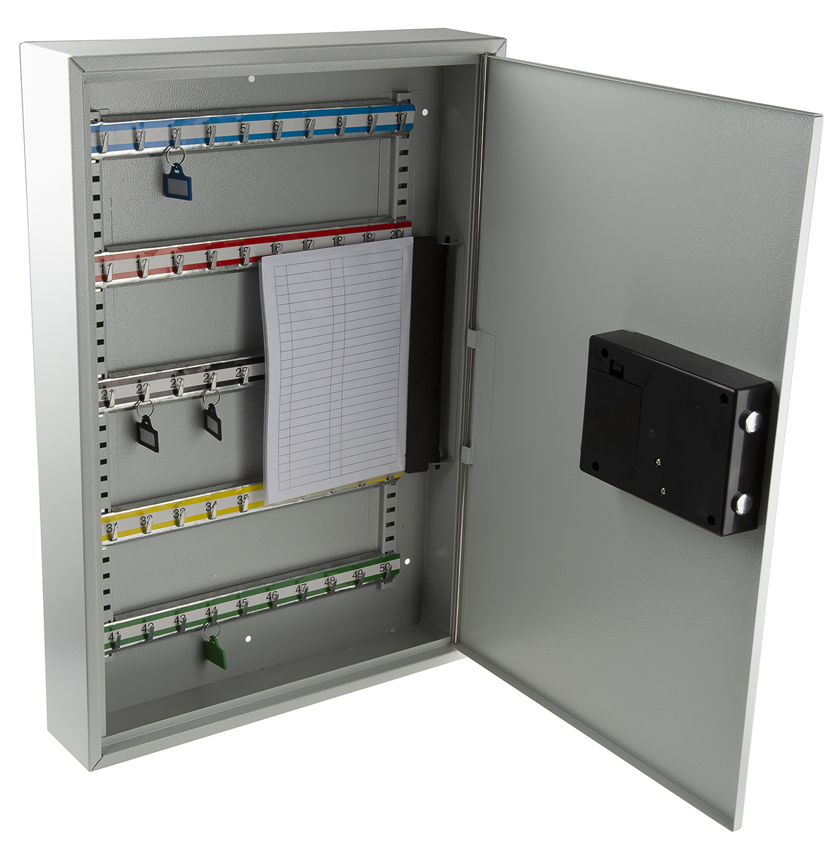 Rottner Comsafe T06019 50 Grey Steel Key Cabinet Wall