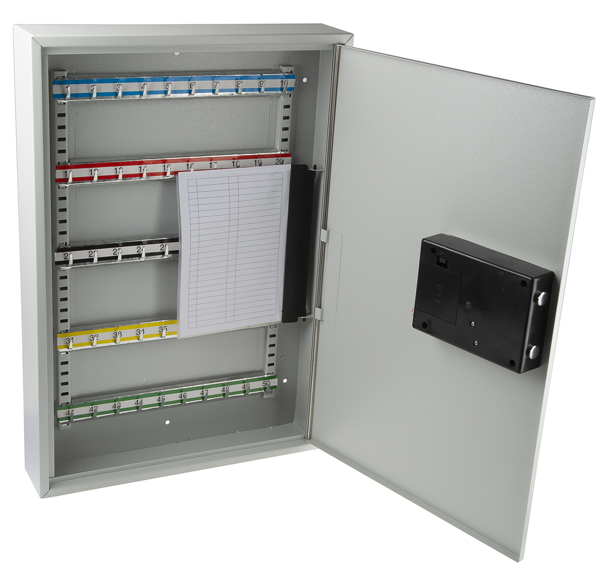 t06019 Rottner Comsafe T06019 50 Grey Steel Key Cabinet Wall