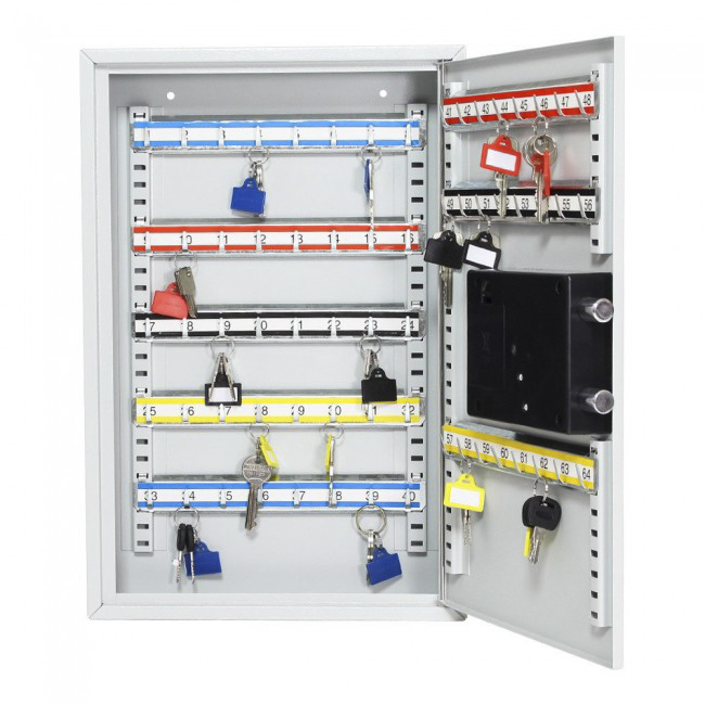 t06020 Rottner Comsafe T06020 Grey Steel Key Cabinet Wall