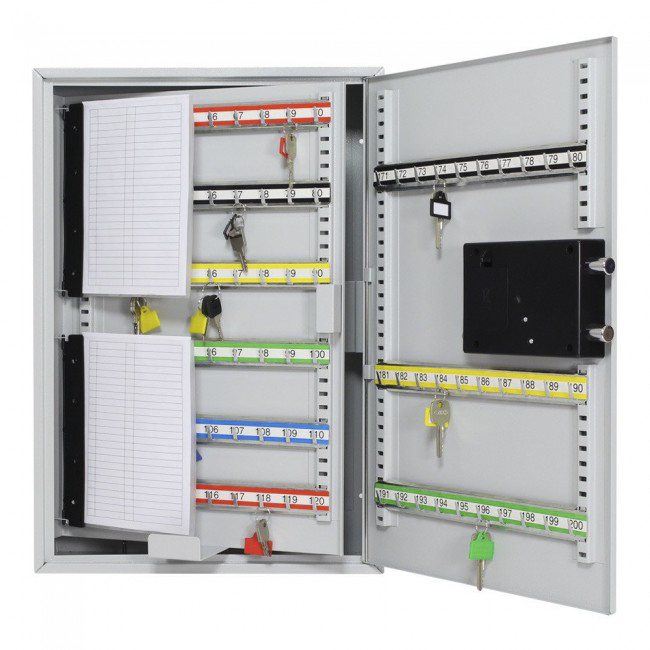 t06023 Rottner Comsafe T06023 200 Grey Steel Key Cabinet Wall