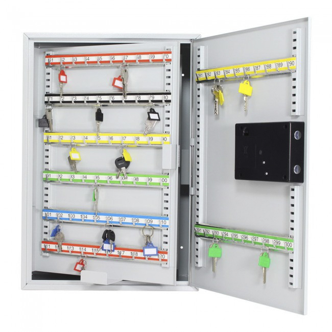 t06025 Rottner Comsafe T06025 300 Grey Steel Key Cabinet Wall